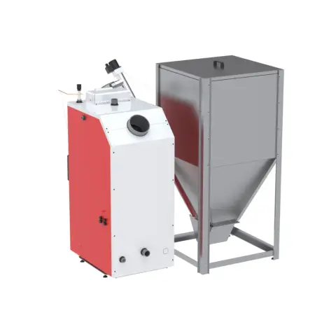 KOTŁOSPAW DrewKo Hybrid 18 kW kocioł dwupaliwowy drewno pellet (palnik Easy ROT)